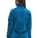 The North Face - Osito Fleece Jacket in Teal Blue- Size Medium Photo 2