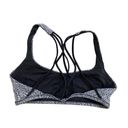 Lululemon  Free To Be Zen Bra Heather Gray Strappy Yoga Gym Women's 6 Low Impact Photo 0