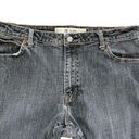 Gap  Flare Stretch Jeans Mid Rise Gray Sz 14 Photo 4