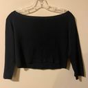 Takout 90’s Y2k Crop Top Lightweight Sweater Large Photo 1