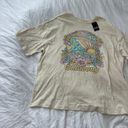 Billabong graphic tee  Size medium  Condition: NWT Color: pale yellow  Details : - Visibility tee - Oversized  - Comfy Photo 1