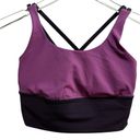 Lululemon  Longline Energy Bra Purple Fuchsia Size 4 Photo 2