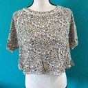 We The Free New with tags  free people yellow floral top in size small Photo 0