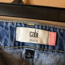 CAbi  Boyfriend Straight Distressed Paint Splatter Jeans Light Wash Size 6 Photo 3