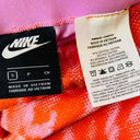 Nike  Bike Shorts Team Orange Animal Print Sz Small Logo Swoosh Sportswear Womens Photo 5