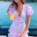 Brunch Club Floral Dress Pink Photo 1