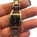 DKNY Women’s Silver Bracelet Link Watch with Black Accents Photo 1