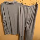 SET active Sleep Jersey Button Down & Pants Embroidered Mother Of The Bride Pajama Set Photo 5