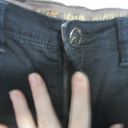 Pepe Jeans  London‎ Black Denim Knee Length Short Size 27 Photo 3