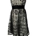 Oleg Cassini OC by OC () Black Lace‎ Party Dress with Layered Underskirts Size 12 Photo 0