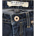 Hudson Jeans  Straight Leg Button Flap Back Pockets Dark‎ Wash 402SD Size 25 Photo 1