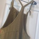 Aerie  Pant Overalls/Pants Linen Blend olive green color size XL Photo 5