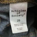 Articles of Society  Distressed Cuffed Denim Shorts 29 Photo 2