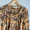 Free People FP Cool Meadow Printed Top in Midnight Combo Free Photo 3