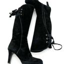 Barney’s New York Barneys New York Womens 39 Over The Knee Suede Heeled Boot Italy Mobwife Pirate Photo 1