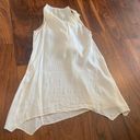 Vince cream silk ruffled tunic Photo 8