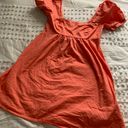 Wild Fable Coral Babydoll Style Dress Photo 0