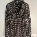 Lane Bryant  black and tan turtle neck sweater NWT Photo 0