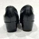 Clarks Betsie Black Leather Ankle Booties Size 7.5 Photo 7