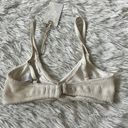 Good American 21.  Women’s Always Fits Twist Bikini Top in ivory size 1 Photo 4