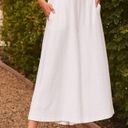 Lulus Lulu’s NWT Sail With Me White High-Waisted Wide-Leg Pants Palazzo Size Medium Photo 1