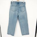 Old Navy  Womens Extra High Rise Wide Leg Ripped Knee Jeans Size 12 Blue Jamar Photo 10