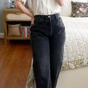 RE/DONE Redone Aged Black High-Rise Stove Pipe Jeans Photo 0