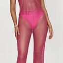 Meshki Pink Mesh Pants Photo 2