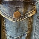 Juicy Couture Vintage  Medium Wash Button Down Jean Jacket with Studs Size XL Photo 2