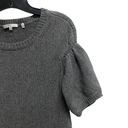 Vince  Fitted Women Medium Sweater Dress Pullover Bodycon Stretch Knit Gray Photo 4