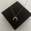 18K Gold Moon Necklace*Danity Necklace* Layering Necklace* Photo 2