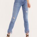 Free People  Great Heights Frayed Skinny Jeans Photo 0