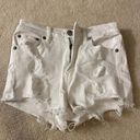 Aeropostale White Jean Shorts Photo 0