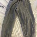 American Eagle Super Fuzzy Grey Sweatpants Photo 1