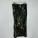 American Vintage Vintage Y2K Fairycore Whimsical Green Maxi Wrap Skirt Size 12 Early 2000s Photo 5