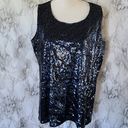 Violet+Claire  sequin tank size 1X Photo 0