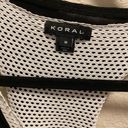 Koral  Villa Tank Top in Black White Photo 6