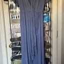 Isabel Maternity Blue Dress With Wrap Photo 0