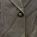 Tahari  Dark‎ Brown Pinstriped Blazer Sophistication in Every Thread: Jacket Photo 4