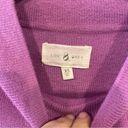 Lou & grey  Purple Mock Neck Tunic Sweater Photo 4