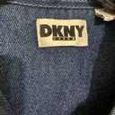 DKNY  Jeans Denim Jacket Work Coat True Vintage S/M Photo 8