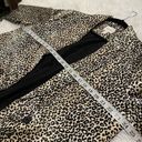 Nine West  Satin Blazer in Leopard Cheetah XL Photo 3