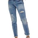 Gap  Girlfriend Cropped Distressed Jeans - 26 Photo 6