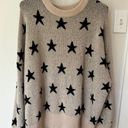 She & Sky Mock Neck Stars Sweater Photo 0