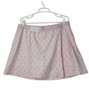 Lady Hagen  SIDE PLEAT SKORT WOMENS SIZE XL PINK SEASHELLS GOLF TENNIS ACTIVEWEAR Photo 0