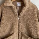 I am gia I.AM.GIA Pixie Sherpa Coat Carmel Tan Photo 5