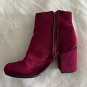 Qupid Velvet Boots Photo 3