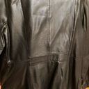 Cole Haan Black Leather Jacket Women’s Size 6 Photo 2