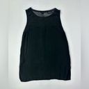 Vince *  silk black tank top size L large Photo 1