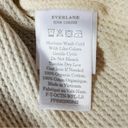 Everlane  The Organic Cotton Waffle Long Sleeve Tee Canvas Ivory Size XXSmall Photo 3